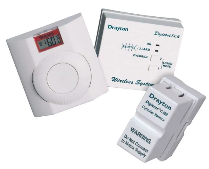 Drayton Digistat +CRF Wireless Cylinder thermostat 13616 main product photo