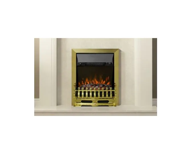 BeModern Bayden Classic 2kw Electric Fire Brass 19488 main product photo
