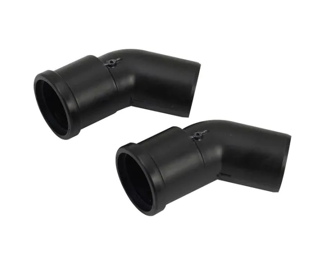 Vaillant VTK 45 Degree Plume Elbow x2 (Black) main product photo
