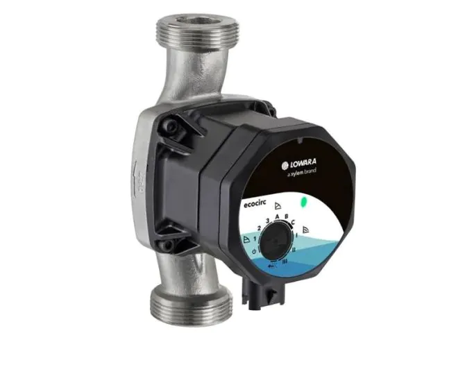 Lowara 60B0L1014 Ecocirc M 25-6/130 N Stainless Steel Circulator main product photo
