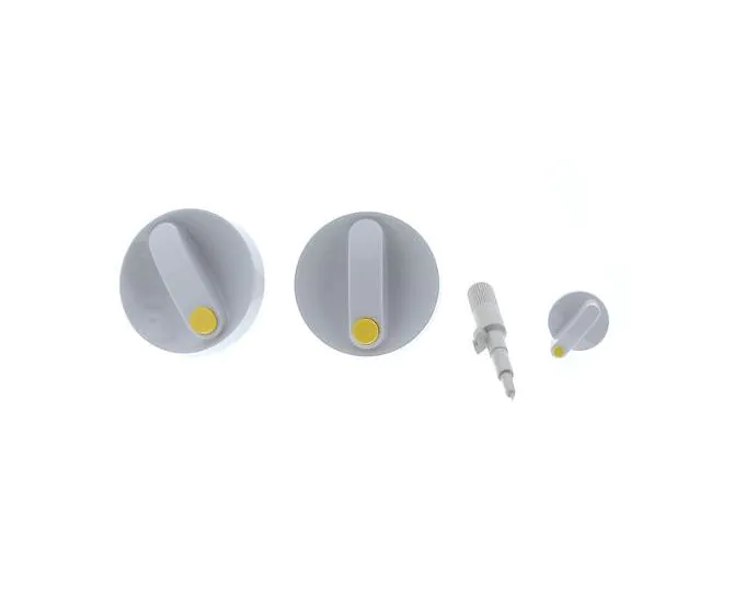 Worcester 87120001040 rotary handles light grey main product photo