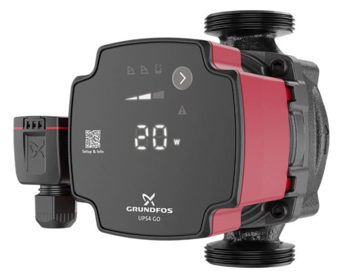 Grundfos UPS4 GO Circulator Pump 25-65/130 220-240V 93074168 main product photo