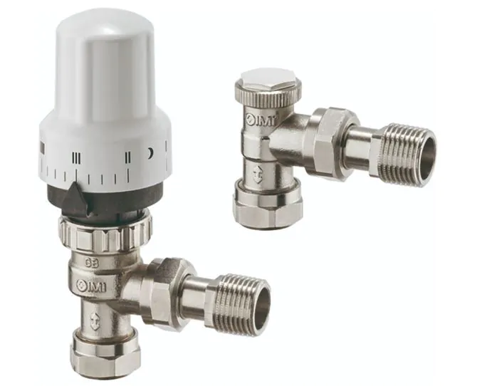 IMI 15mm Angled Calypso TRV and Lockshield Pack 9690-60.800 main product photo
