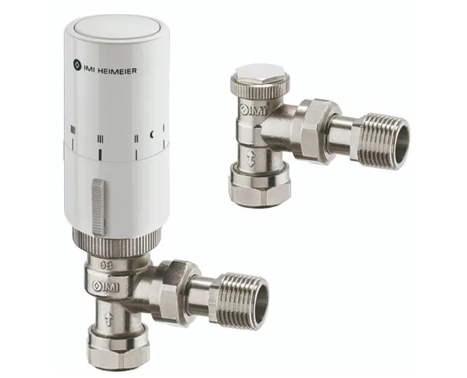 IMI Halo Eclipse Angled TRV & Lockshield Pack White 9690-61.820 main product photo