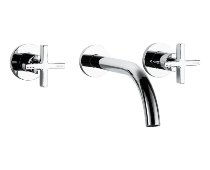 Abode Serenitie Wall Mounted Basin/Bath Mixer Chrome AB1077 main product photo