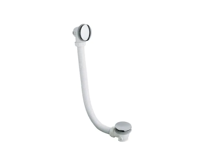 Abode Euphoria Bath Overflow & Clicker Waste Chrome AB2423 main product photo
