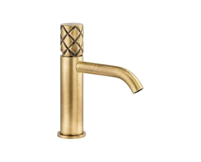 Abode Kite Basin Mixer Antique Brass AB2744 main product photo