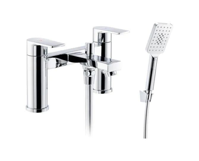Abode Aquip Deck Mounted Bath Shower Mixer Chrome AB2824 main product photo