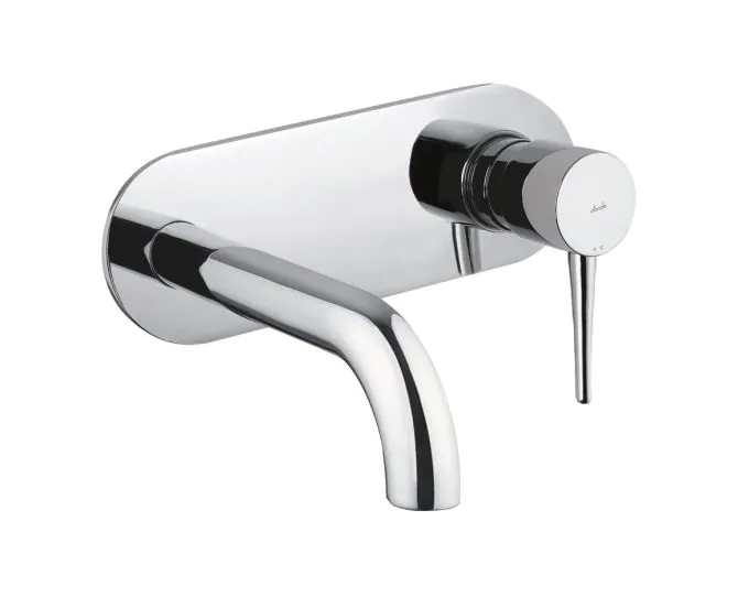 Abode Chao Wall Mounted Basin Mixer Chrome AB4041 main product photo