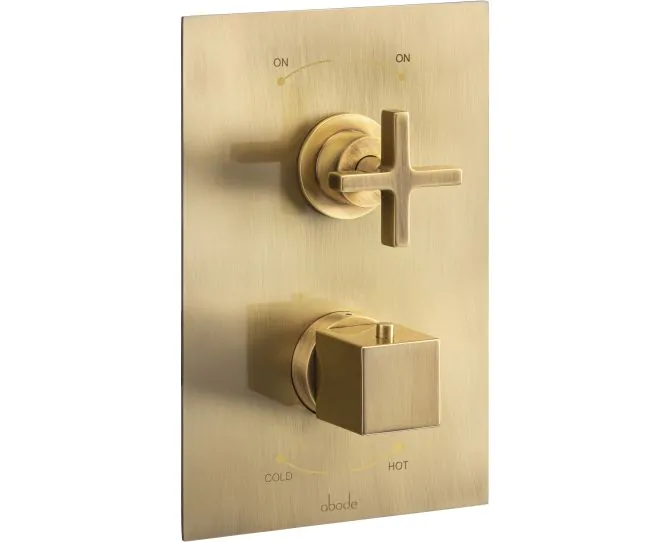 Abode Serenitie Concealed Shower (2 Exit) - Antique Brass AB4534 main product photo