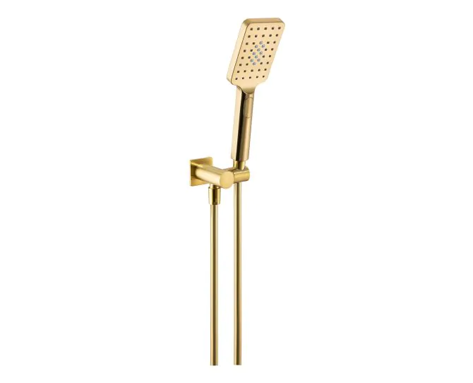 Abode Uno Hand Shower Set - Brushed Brass AB4652 main product photo