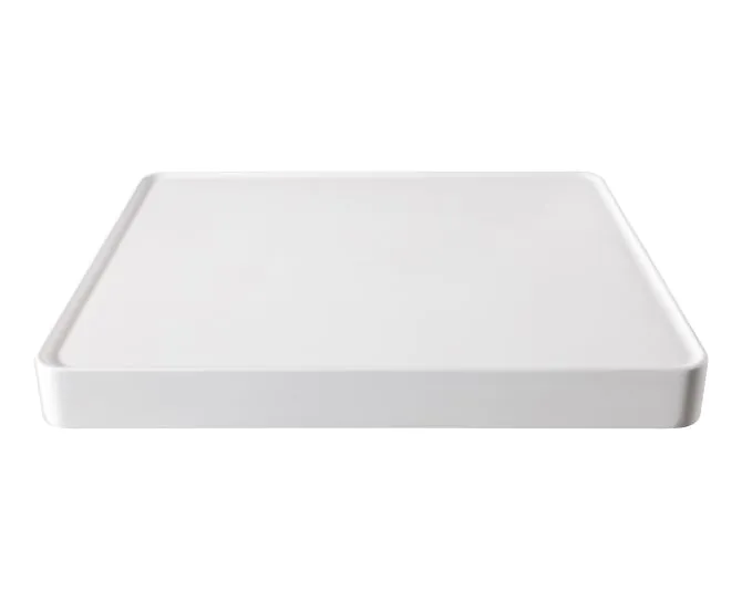 Abode Tableau 600mm Basin Shelf & Brackets - Chalk White ABS1001 main product photo
