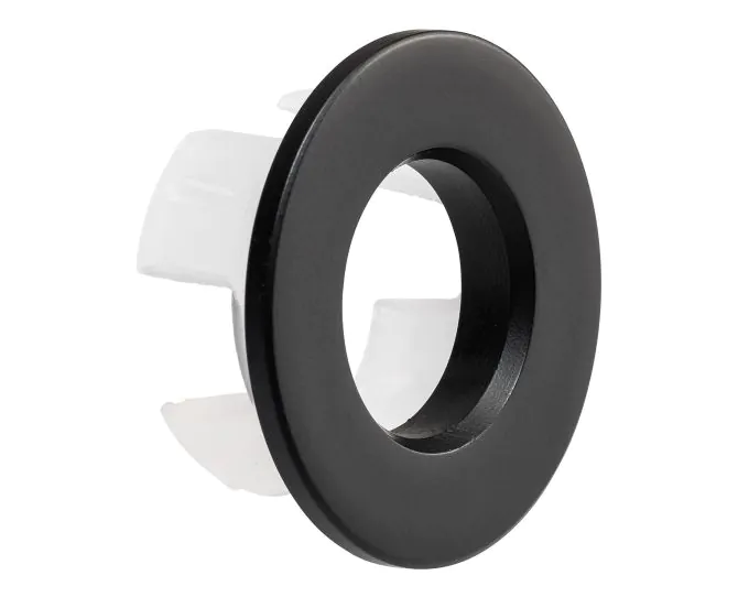 Abode Uno Basin Overflow Ring - Matt Black ABX1031 main product photo