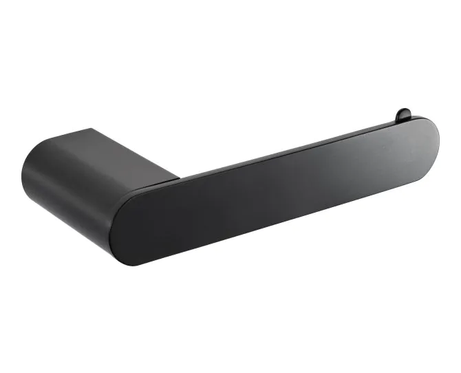 Abode Uno Toilet Roll Holder - Matt Black ABX1111 main product photo