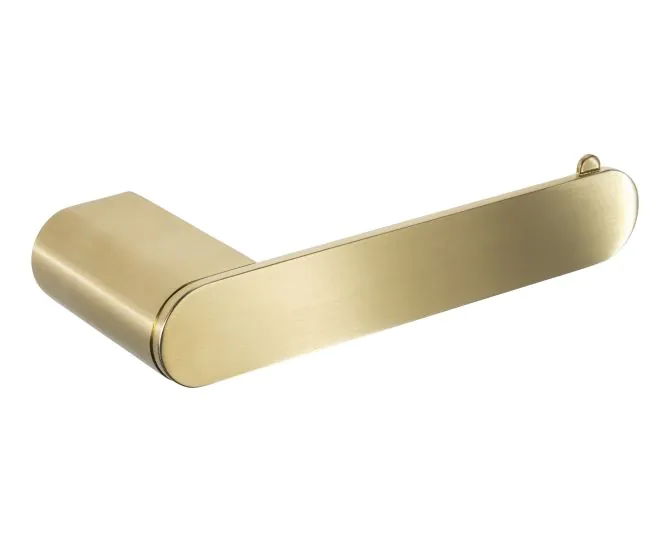 Abode Uno Toilet Roll Holder - Brushed Brass ABX1112 main product photo