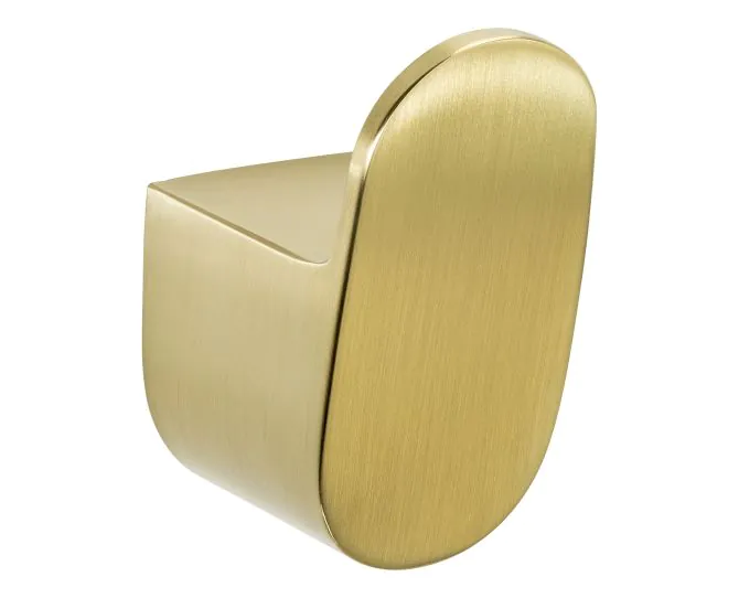 Abode Uno Robe Hook - Brushed Brass ABX1122 main product photo