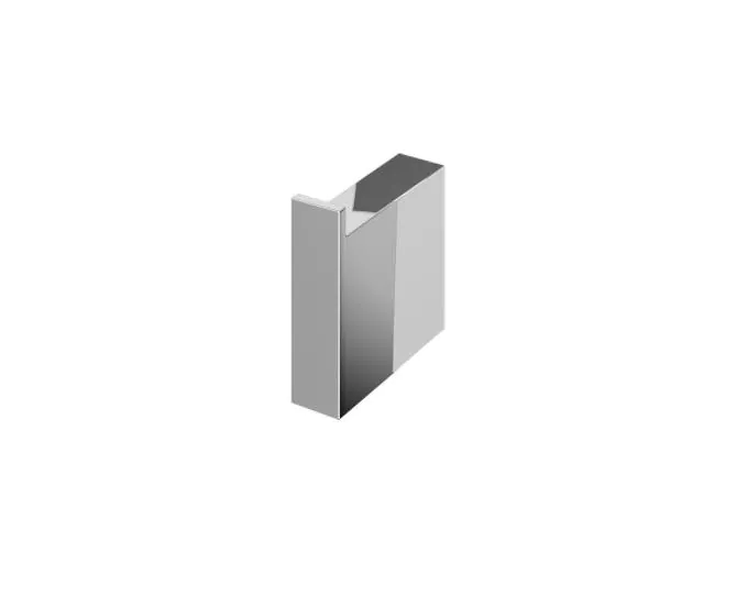 Abacus Pure Robe Hook Chrome ACBX-20-2402 main product photo