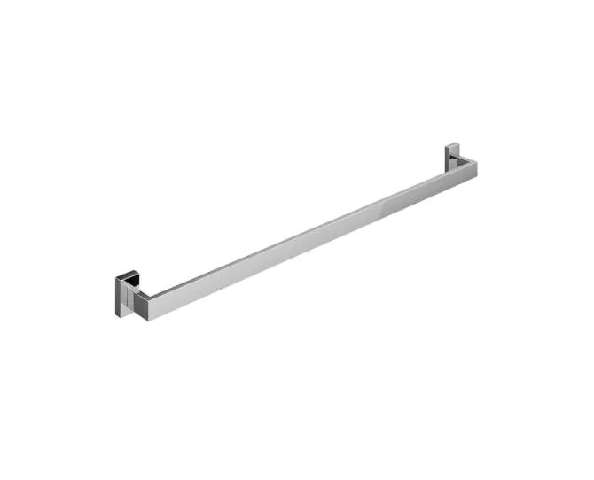 Abacus Pure Single Towel Bar Chrome ACBX-20-2601 main product photo
