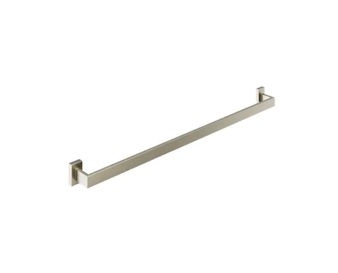 Abacus Pure Single Towel Bar Brushed Nickel ACBX-207-2601 main product photo
