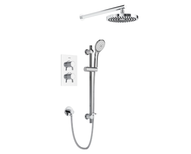 Bristan Apelo Concealed Dual Control Shower Pack Chrome APELO SHWR PK main product photo