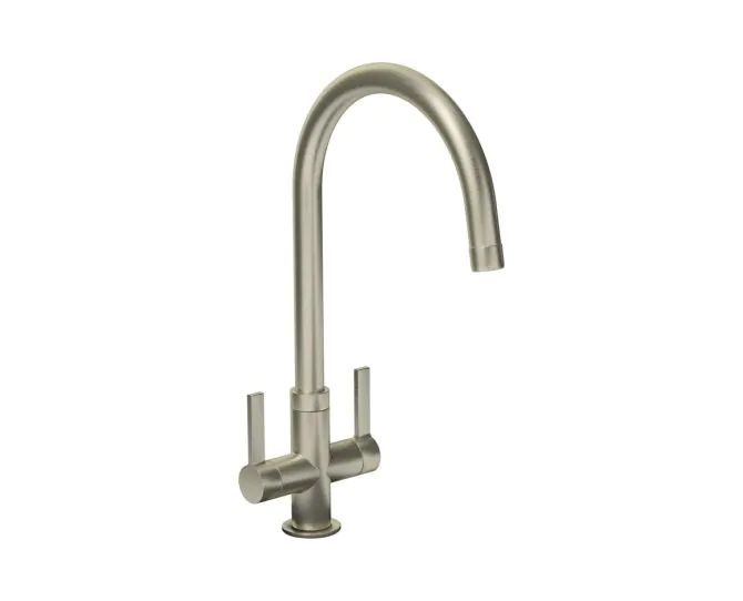 Abode Pico Monobloc Mixer Tap Brushed Nickel AT1227 main product photo