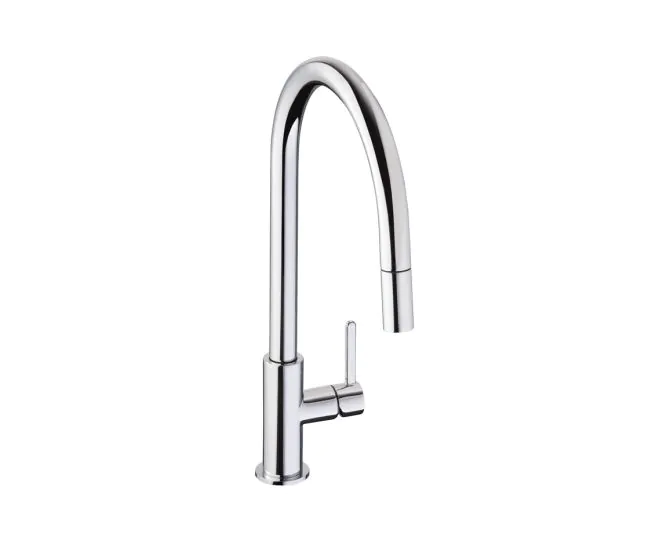 Abode Althia Mixer Tap w/Pull Out Chrome AT1260 main product photo