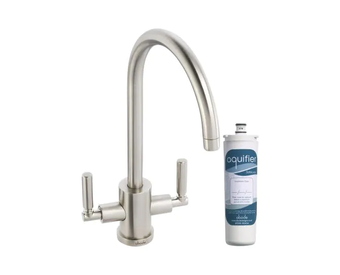 Abode Atlas Monobloc Aquifier Mixer Tap Brushed Nickel AT2004 main product photo