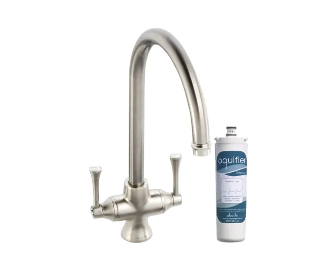 Abode Gosford Monobloc Aquifier Mixer Tap Brushed Nickel AT2006 main product photo