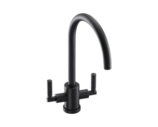 Abode Atlas Monobloc Mixer Tap Matt Black AT2097 main product photo