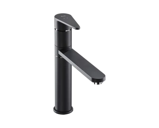 Abode Prime Single Lever Kitchen Mixer Tap Matt Black AT2104 main product photo