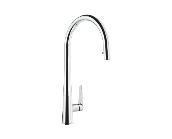 Abode Coniq R Single Lever Mixer Tap w/Pull Out Chrome AT2119 main product photo