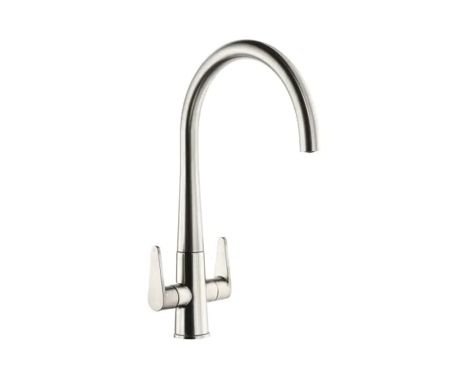 Abode Coniq R Monobloc Mixer Tap Brushed Nickel AT2124 main product photo