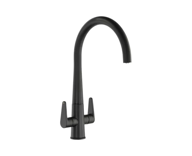 Abode Coniq R Monobloc Mixer Tap Matt Black AT2125 main product photo