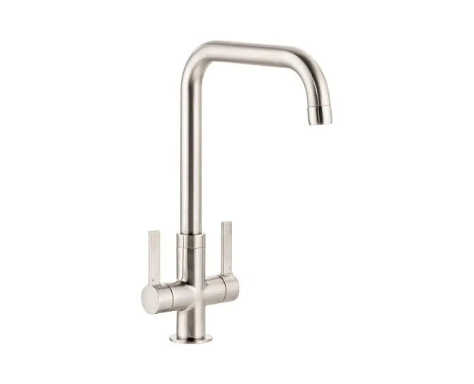 Abode Pico Quad Monobloc Mixer Tap Brushed Nickel AT2135 main product photo