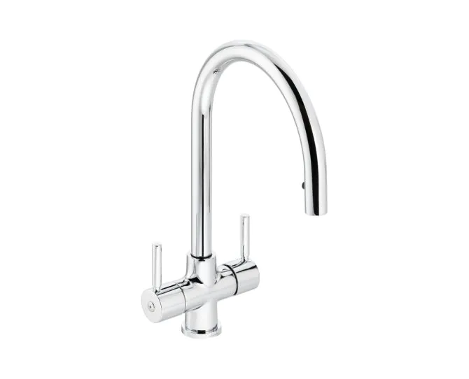 Abode Zest Monobloc Pull-Out Kitchen Mixer Tap Chrome AT2164 main product photo