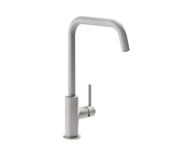Abode Althia Single Lever Mixer Tap Scandi Grey AT2208 main product photo