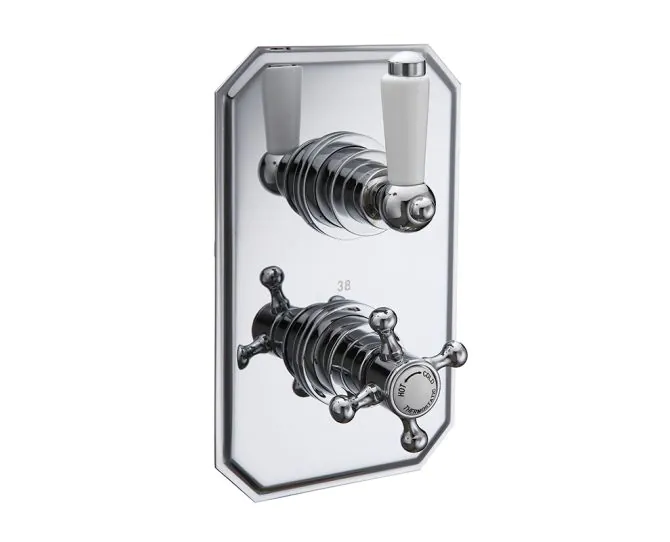 Abacus Essentials Kensington Traditional Single Outlet Thermostatic Shower Valve ATTB-TS30-4401 main product photo
