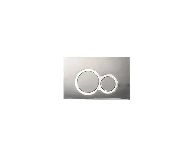 Abacus Easiplan Iso Press Panel chrome/Satin/Chrome (EPPR-25-05CS) main product photo