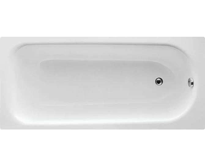 Vasca Aria Steel Single End 1500x700x500mm 2TH Bath w/Legs main product photo