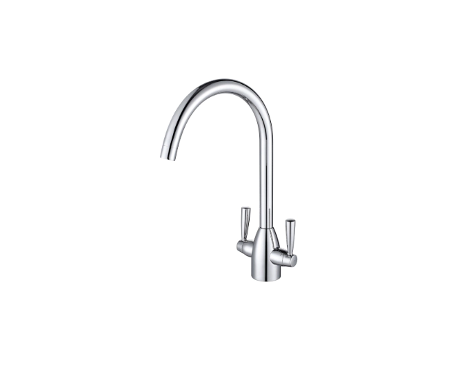 Prima Chelsea Dual Lever Mixer Tap Chrome main product photo