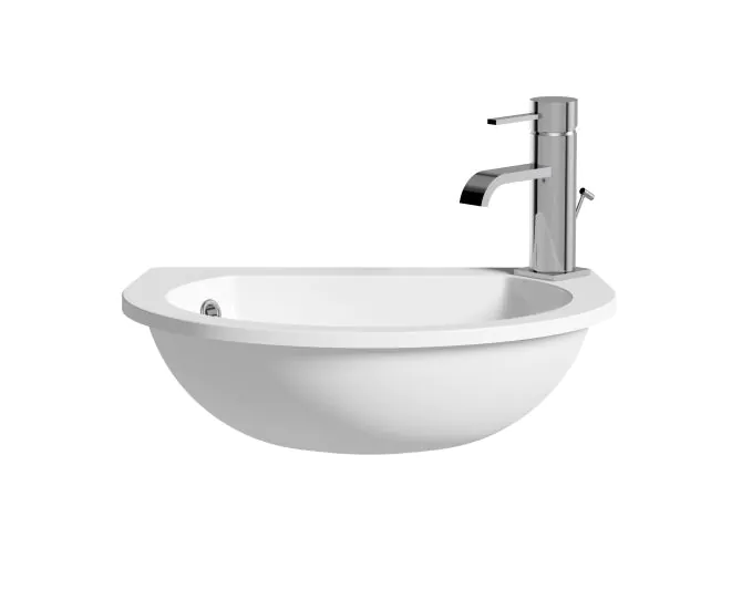 Vasca Space Saver 490x355mm 1TH Semi Recessed Basin main product photo