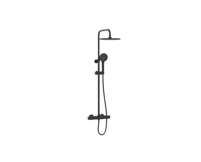 Bristan Buzz Thermostatic Shower Black (BUZ SHXDIVCTFF BLK) main product photo