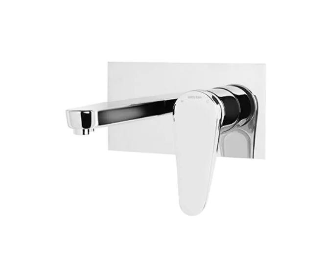 Bristan Claret Wall-Mounted Basin Mixer Chrome CLR WMBAS C main product photo