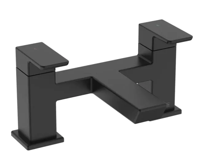 Bristan Cobalt Bath Filler Black COB BF BLK main product photo
