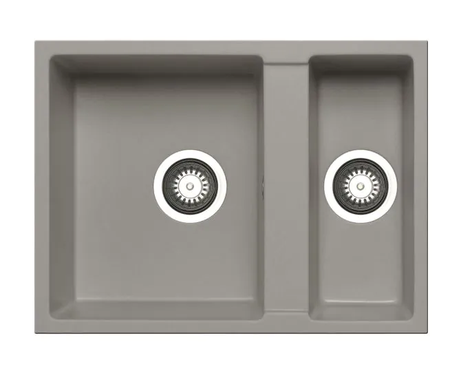 Prima+ Granite 1.5B Undermount Sink Light Grey CPR361 main product photo