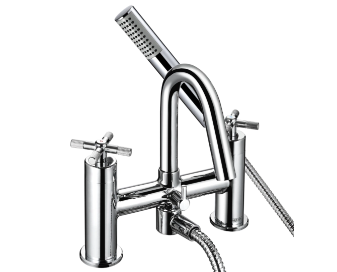 Bristan Cruzar Bath Shower Mixer Chrome CRU BSM C main product photo