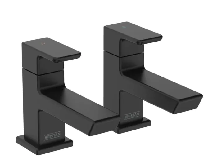 Bristan Cobalt Basin Taps Black COB 1/2 BLK (1 LEFT) main product photo