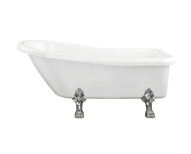 Vasca Allegra Freestanding 1530x670x760mm 2TH Bath w/Feet main product photo