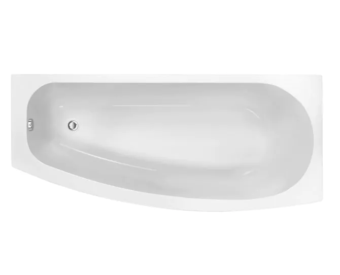 Vasca Rene Space Saving 1700x740x560mm 0TH Bath w/Legs (RH) main product photo