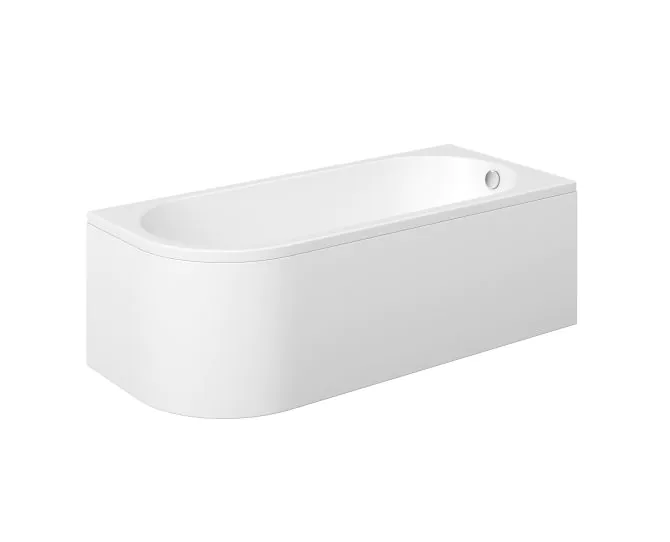 Vasca Mattina J Shape 1700x725x600mm 0TH Bath w/Legs (RH) main product photo